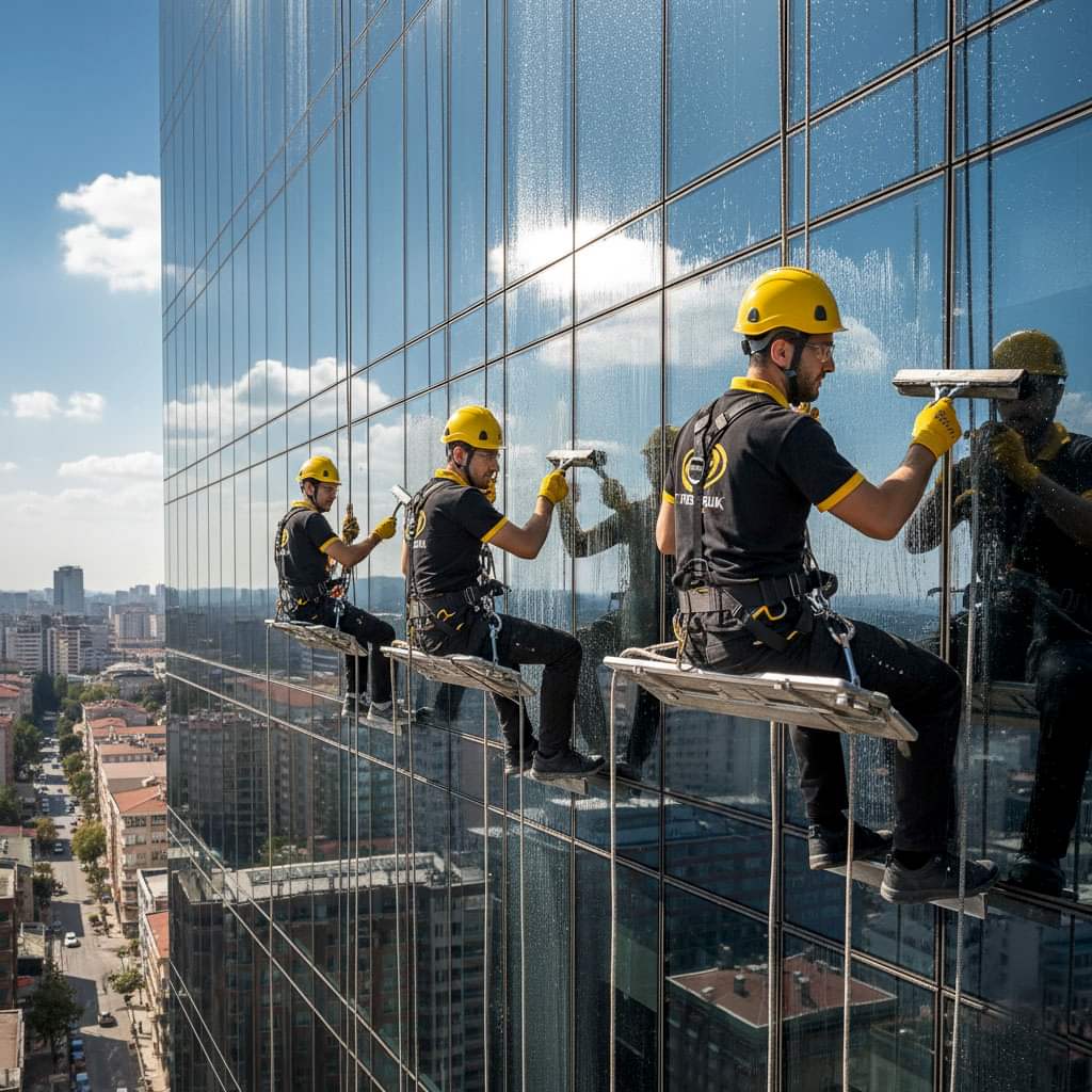 Dış Cephe Cam Temizliği